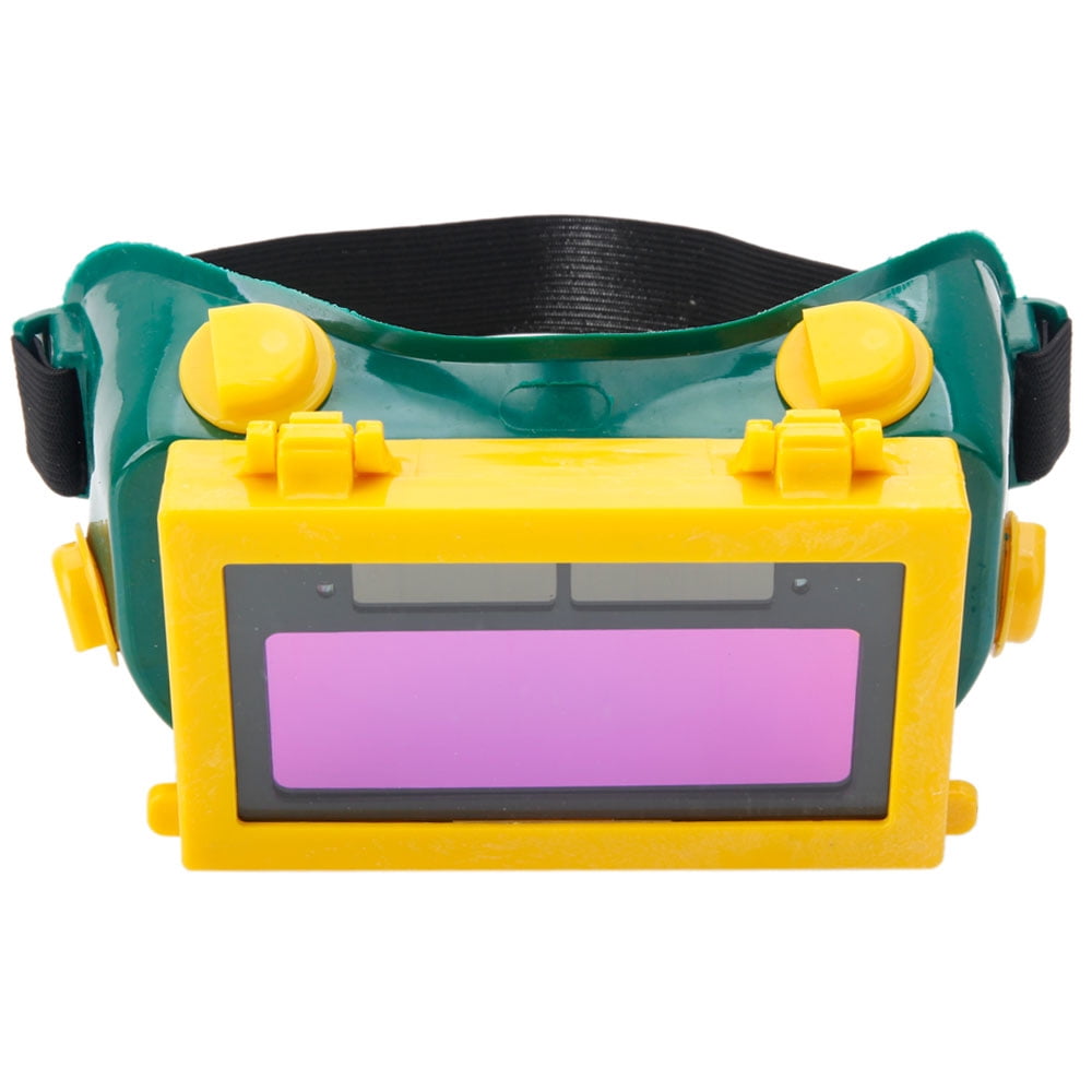 Ktaxon Pro Solar Auto Darkening Helmet Eye Goggle Welding Mask Welder Glasses, Yellow