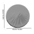 thumbnail image 3 of Car Steering Wheel Sunshade Cover, with Elastic Pull Cord for Easy Installation and Removal, Suitable for Many Car Models,16 inches, Gray, 3 of 6