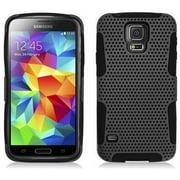 Aimo Hybrid Case for Samsung Galaxy S5 - Black/Black