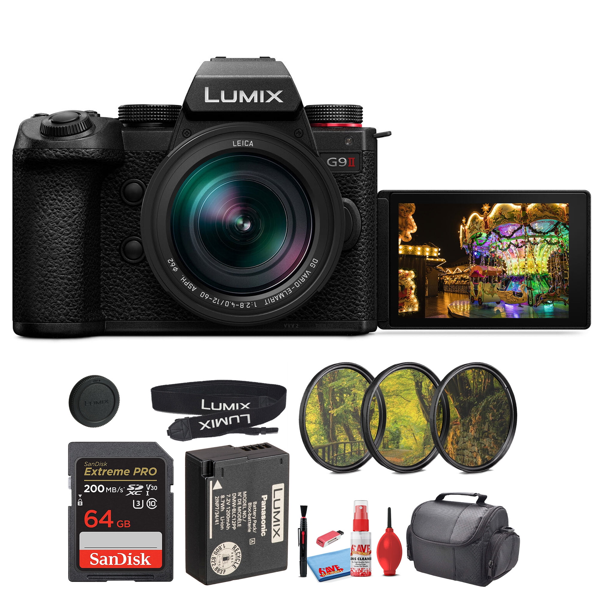 Panasonic Lumix G9 II Micro Four Thirds Mirrorless Camera, 25.2MP