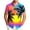 Gold, variant on DJDLJWCJ Mens Button Down Shirts Short Sleeve, Vacation Hawaiian Tops polo Tee Shirts for Men Summer Beach Shirts Dark Blue S