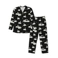 thumbnail image 1 of Balery Swan And Dragonflies Pijama para Hombre de Dos Piezas con Manga Larga, Conjunto de Dormir y Descanso Suave con Bolsillos-X-Large, 1 of 7