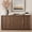 walnut, variant on Wetalus Sideboard Buffet Cabinet with Storage, 67" Mid Century Modern Accent Cabinet with Shelves, Walnut