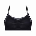 thumbnail image 5 of Lixiuxyad Front Closure Floral Lace Bra Comfortable Support Underwire T Shirt Bralette Soft Wireless Everyday Wear,Bras for Women Black 32, 5 of 5