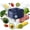 Blue, variant on 3 In 1 Egg Slicer For Hard Boiled Eggs, Strawberry Slicer Grape Cutter, 2026 New Stainless Steel 3 Slice Modes Egg Cutter, Dishwasher Safe Kitchen Slicer for Mushroom, Cherry