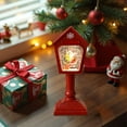 thumbnail image 6 of Musical Snow Globe Christmas Lantern Decoration Plays 8 Classic Holiday Songs for Kids Room Night Light, 6 of 9