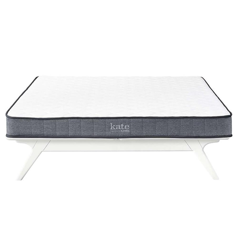 Pemberly Row Polyester Fabric 6" King Mattress with Mattress Cover