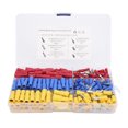 thumbnail image 1 of BOROCO 244 Uds Conectores De Cable Terminal Hembra Macho Trasero Rojo Azul Amarillo Para Taller De Garaje En Casa, 1 of 5