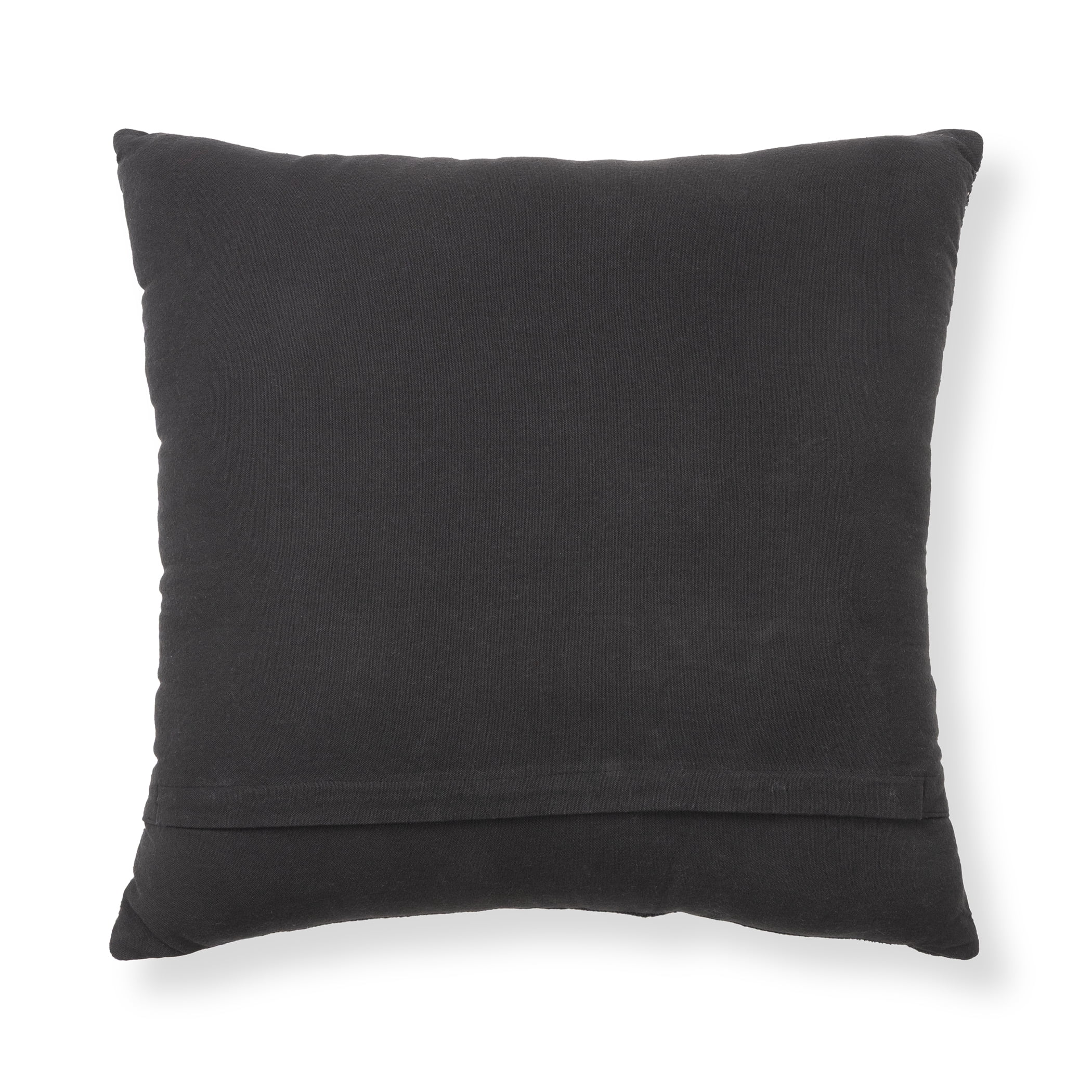 Better Homes & Gardens Grover Black 22" Decorative Pillow Cover