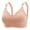 Pink, variant on Seamless Bras For Women Gathering Lifting Full Coverage Wide Strap Wire Free Basic Bras