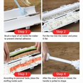 thumbnail image 3 of Quick Diy Sushi Maker Set Machine Rice Mold Bazooka Roller Kit Vegetable Meat Rolling Tool Diy Kitchen Tools Gadgets Accessories, 3 of 5
