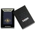 thumbnail image 6 of Zippo Campfire Design Navy Matte Pocket Lighter, 6 of 7
