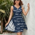 thumbnail image 3 of Bereavement Gifts Memorial Gifts for Loss of Loved One Sympathy Dress Fashion Beach Long Dresses Female Party Printed Sundress, 3 of 7