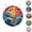B, variant on 83 Pieces Acrylic Suncatcher Puzzle, 7.4 inDawn Blossom Sea Acrylic Sun Catcher Puzzle Kit for Doors Garden and Window Hanging, DIY Suncatcher Kits for Adults
