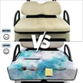 thumbnail image 6 of Yuyamidu Blue Watercolor Golf Cart Seat Covers for 2 Passenger Fashion Golf Cart Seat Towel Blanket with Pockets Club Car Accessories for All Season Protection, 6 of 8