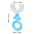 thumbnail image 3 of Dinosaur Style Children'S U-Shape Toothbrush For 360° Thorough Cleansing Whitening Massage Toothbrush U- Type Modeling Toothbrush For Children, Manual Toothbrush, 3 of 5