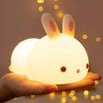 thumbnail image 1 of Luz nocturna MACHAO Conejo Bebé LED Recargable USB Silicona Portátil, 1 of 5