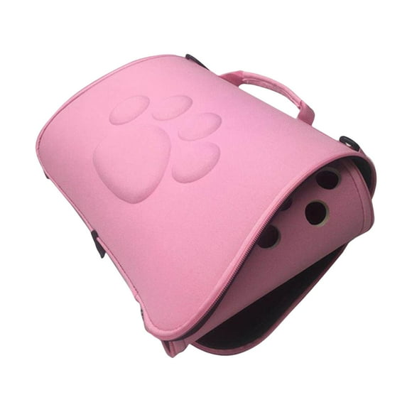 Bolsa Transportadora para Gatos Salvador Estuche Duradero con Orificios Transpirables Rosado