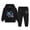 Bsets82-Black, variant on UAYOTSE Toddler Boys Pullover Hoodie and Jogger Pants 2‑Piece Outfit, Soft Knit Casual Playwear Set for Fall Winter Everyday Activities Size 2-3 Years