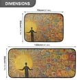 thumbnail image 3 of Prayer Abstract Painting Kitchen Mat Set of 2 Cushioned Non Slip Rugs for Bedroom Floor Runner Mats, 3 of 7