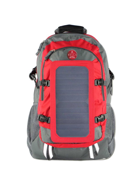 solar backpack with power bank