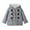 Grey, variant on lnmuld Kids Jacket Boys Winter Hooded Jacket Outerwear Duffle Front Zipper Cozy Warm Coat for Cold Weather Solid Color Size:12-18 Months