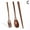 C, variant on 3pcs Set Japanese Vintage Wooden Chopsticks Spoon Fork Tableware Gift-NEW