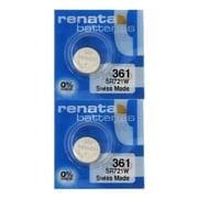 Renata 361 SR721W 1.55V Silver Oxide Watch Battery