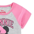 thumbnail image 3 of Disney Minnie Mouse Short Sleeve T-Shirt and Shorts Set (Girls), 2 Piece Set, Sizes 12M-6X, 3 of 7