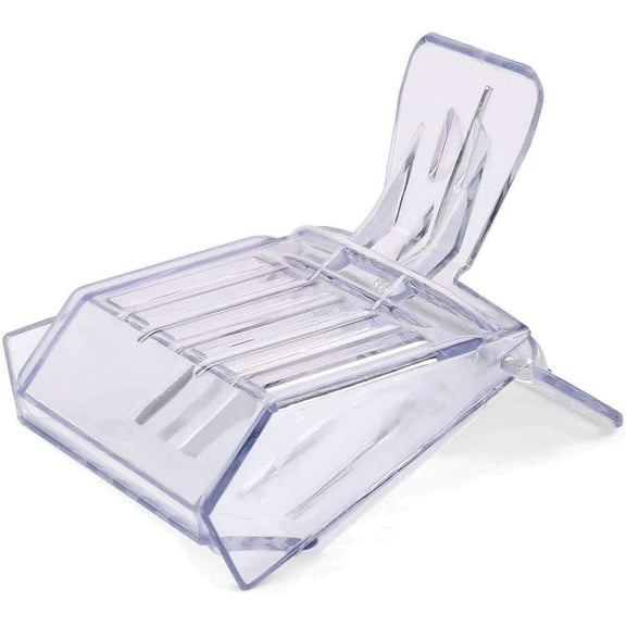 Plastic Queen Bee Cage (5 Pcs) Transparent Clip Catcher Trap Beehive Box Beekeeping Tool for Beekeepers