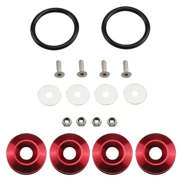 Car Bumper Quick Release Fasteners Kit Fender Washer For BMW e60 e90 Honda Civic Subaru Impreza & Universal JDM