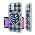 thumbnail image 6 of Sporting Kansas City iPhone Plaid Design Clear Case, 6 of 7