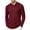 Wine,#028, variant on Men's Waffle T-Shirts Short Sleeve Casual Stylish Button Henley Shirt Summer Slim Fit Basic Pullover Tee Shirts,L