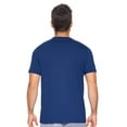 thumbnail image 3 of Expert Brand USA-Made Men's MoCA Cotton Blend V Neck T-Shirt, Navy, Small, 3 of 5
