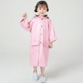 thumbnail image 2 of Gubotare Girls Rain Jacket with Hood Kids Umbrella for Girls and Boys & Rain Coats Set -Toddler Kids Raincoat Boys Girls Jacket 2T 3T 4T 5T 6T 7T (Pink,6-8 Years), 2 of 9