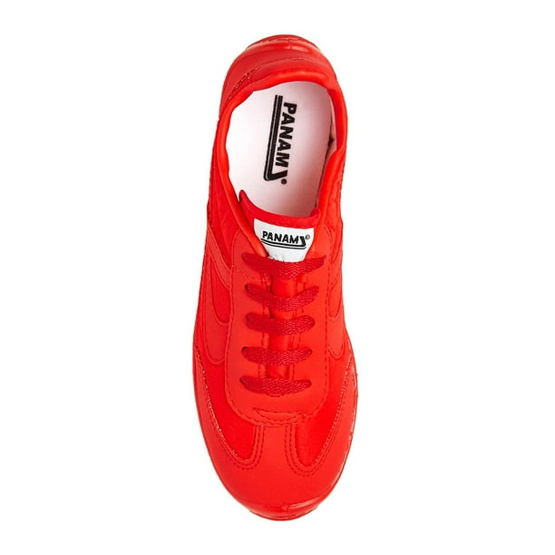 Tenis Para Hombre Panam Clásicos Textil Rojo Casuales rojo 27