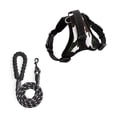 thumbnail image 3 of ruzhgo Pet Harness Leash Set Quick Release Adjustable Vest with Metal D-ring for Large Medium Pet, S M, 3 of 6
