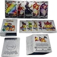 thumbnail image 1 of Juego de cartas de anime, cartas doradas, cartas de dibujos animados, cartas coleccionables para niños, cartas de juegos de mesa, cartas coleccionables, regalos para niños, 1 of 8