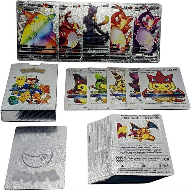 Juego de cartas coleccionables de anime con lámina dorada: regalo perfecto para niños