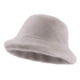thumbnail image 4 of Sombrero de pescador de invierno para mujer, ideal para caminar, pescar, ir de compras al libre, regalo de cumpleaños gris, 4 of 8