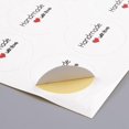 thumbnail image 3 of 120 pegatinas blancas de agradecimiento hechas a mano con texto en inglés "Love", para pequeñas empresas., 3 of 3