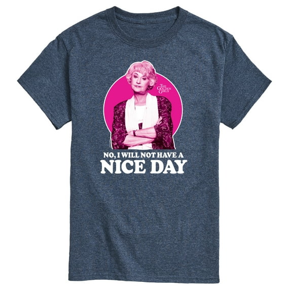 Golden Girls - Dorothy Will Not Have Nice Day - Men's Short Sleeve Graphic T-Shirt