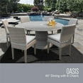thumbnail image 2 of Florence Table à Manger de Patio Extérieur 60 Pouces avec 6 Chaises Sans Accoudoirs, 2 of 2