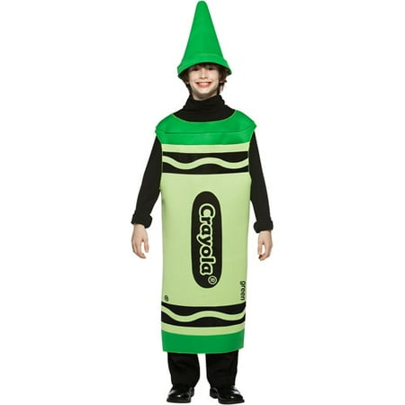Crayola Green Tween Halloween Costume, Size: Tween Girls' - One Size