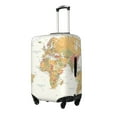 thumbnail image 2 of Daiia World Map 1 Luggage Cover, Thickened Washable Travel Luggage Covers, Elastic Unique Baggage Covers for 18-20 inch Luggage-Large, 2 of 9