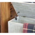 thumbnail image 6 of Eccostyle Solid Bamboo Storage Chest Bench - Brushed Gray, 6 of 7