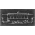 thumbnail image 2 of Harper, Ethan 14x9 Black Ornate Wood Framed with Double Matting Museum Art Print Titled - Vintage Streetcar II, 2 of 4