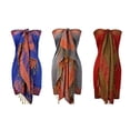 thumbnail image 4 of Stunning and Silky Soft Reversible Pashmina Braided Fringe, 4 of 10