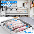 thumbnail image 2 of Vacuum Storage Bags,Vacuum Bag Packaging Saves Space,for Bedding Clothes Travel Storage Bedroom Storage Bags 60x80cm, 2 of 6