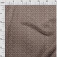 thumbnail image 3 of oneOone Polyester Spandex Brown Fabric Asian Block Print Quilting Supplies Print Sewing Fabric By The Yard 56 Inch Wide, 3 of 4